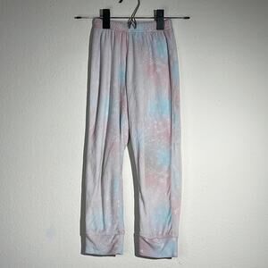 Wonder Nation Girls Pink and Blue Pajama Pants Size 6/6X